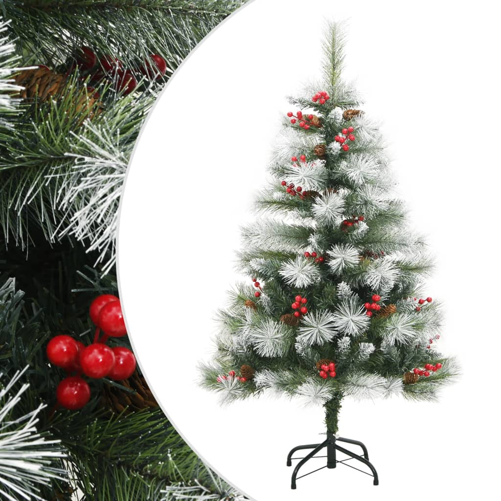 Fluer 120cm Hinged Christmas Tree with Berries