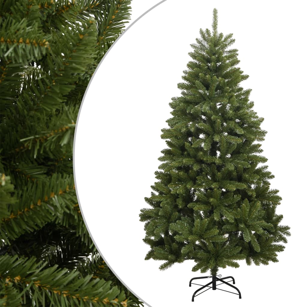 Fluer Artificial Hinged Christmas Tree Stand Green 240cm