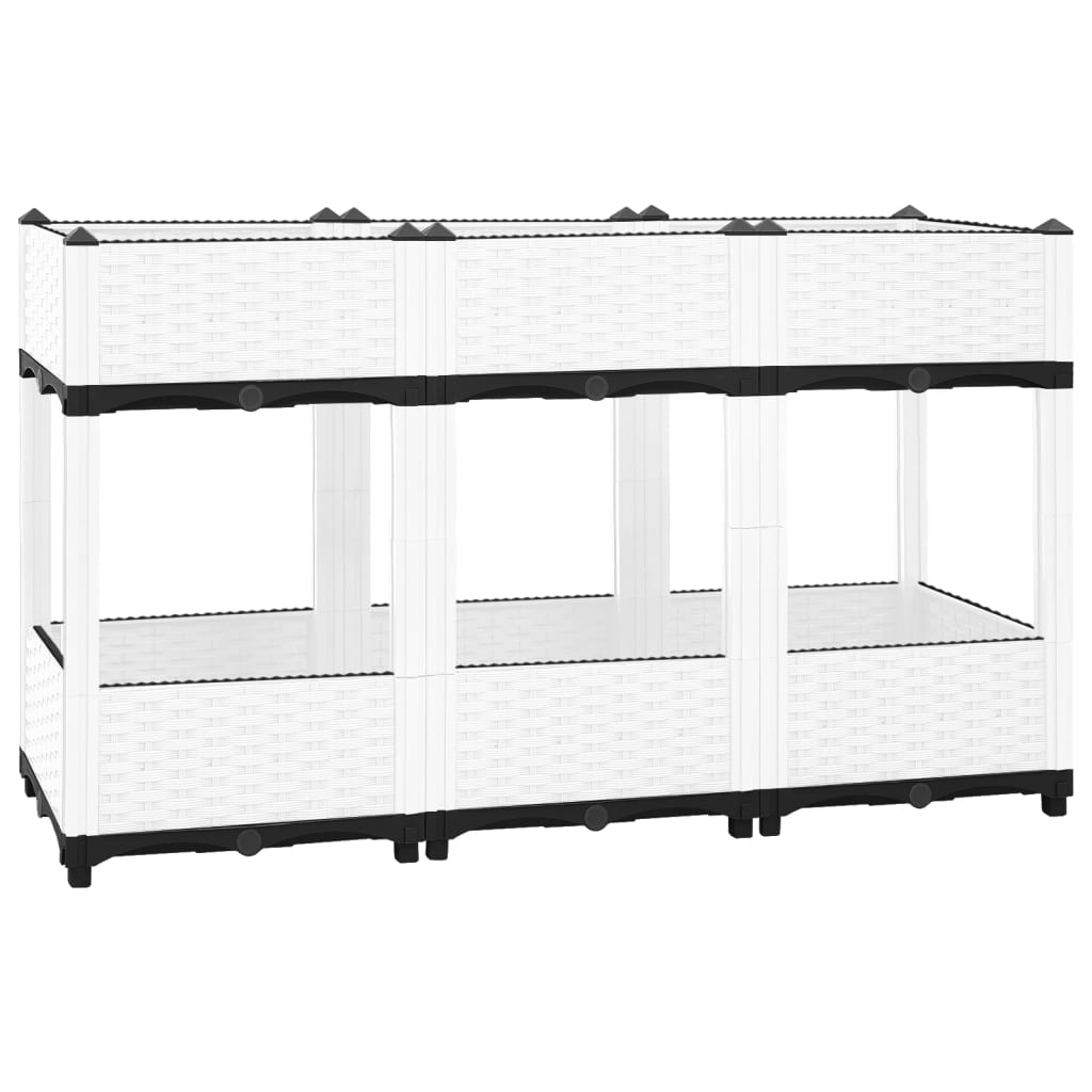 Raised Bed 120x40x71 cm Polypropylene