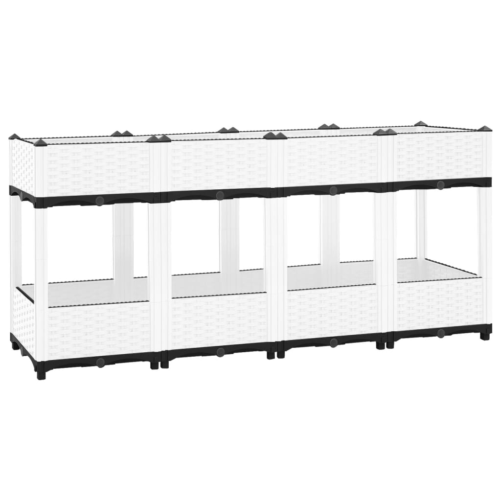 Raised Bed 160x40x71 cm Polypropylene