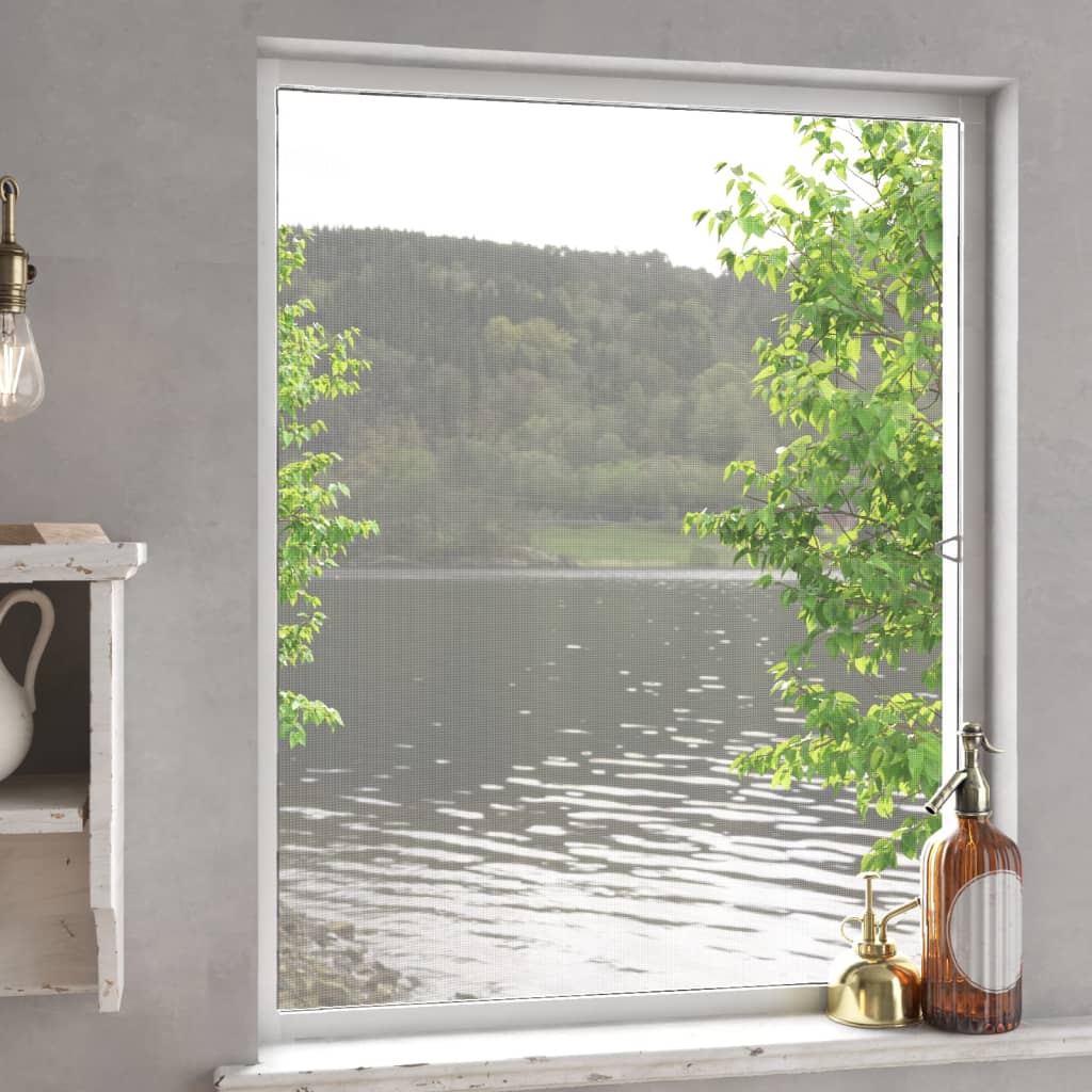 Insect Screen for Windows White 80x100 cm