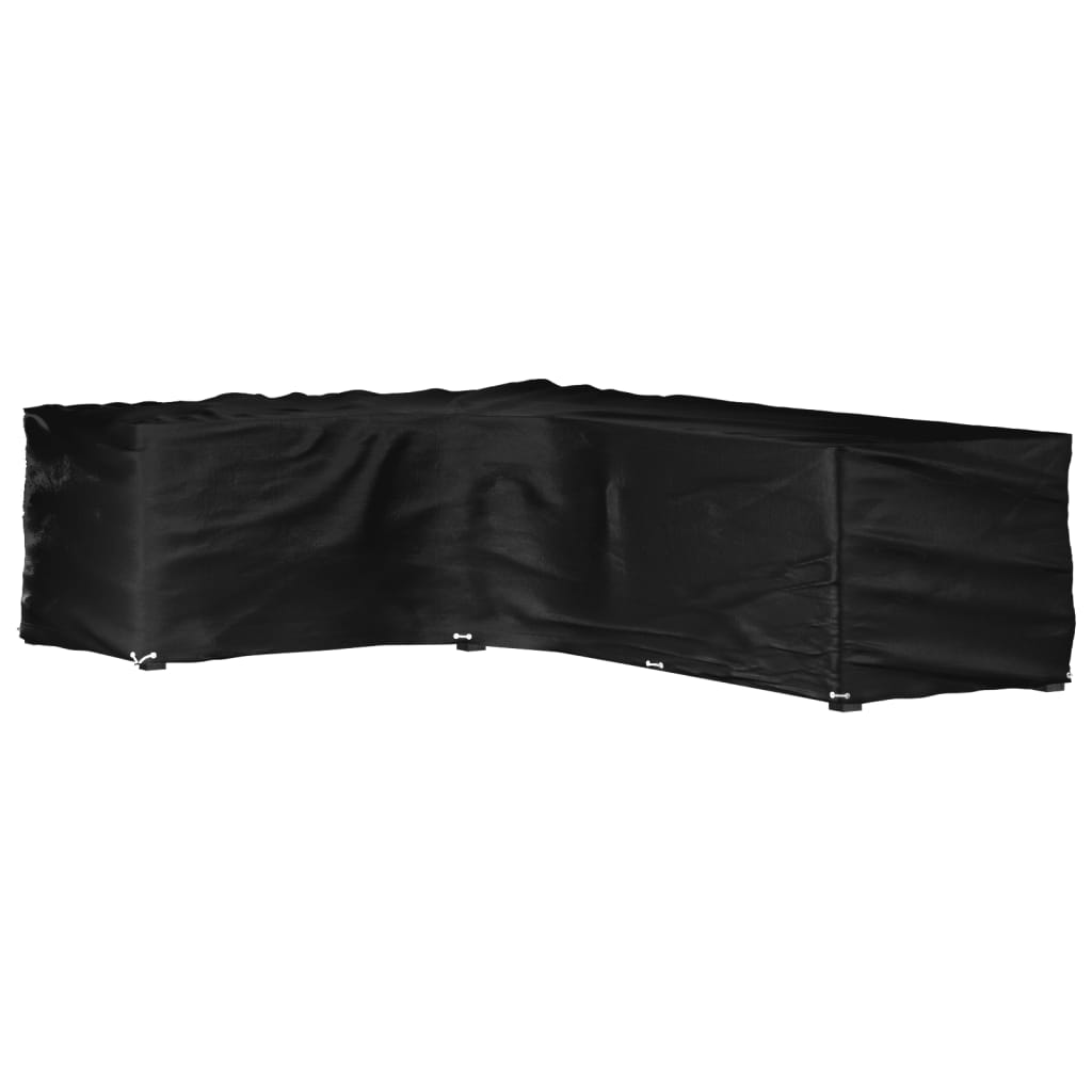 L-Shaped Garden Furniture Cover 18 Eyelets 220x285x80 cm