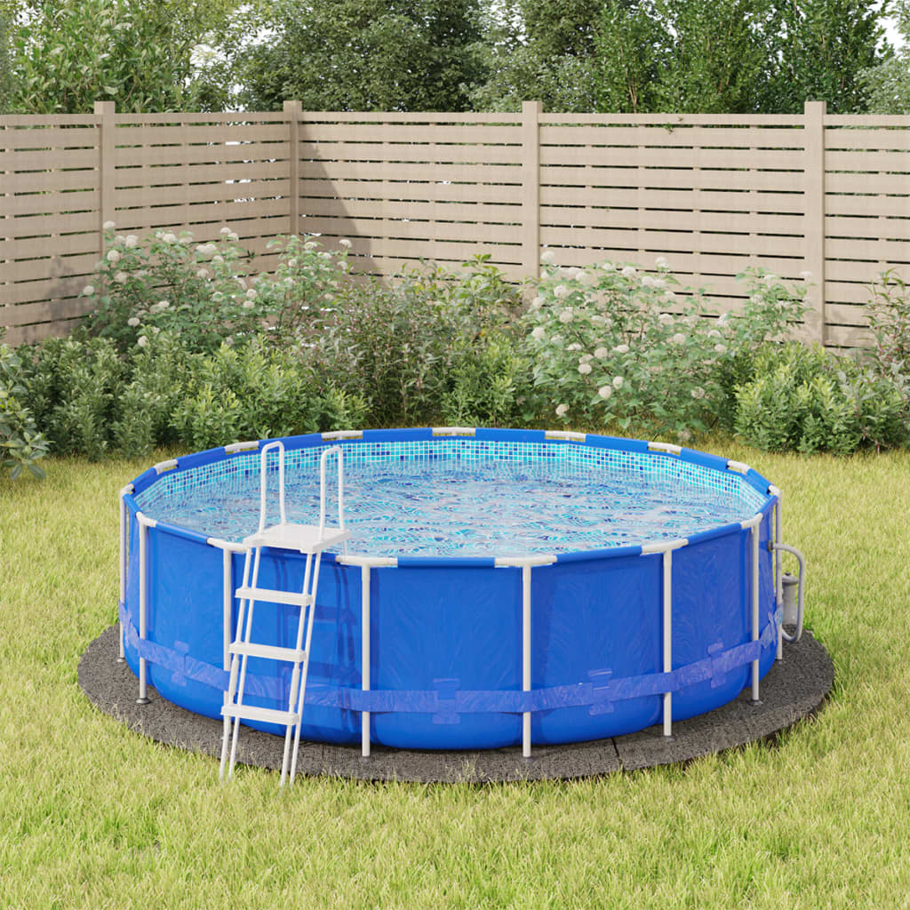 Pool Ground Cloth Light Grey Ã ̃366 cm Polyester Geotextile