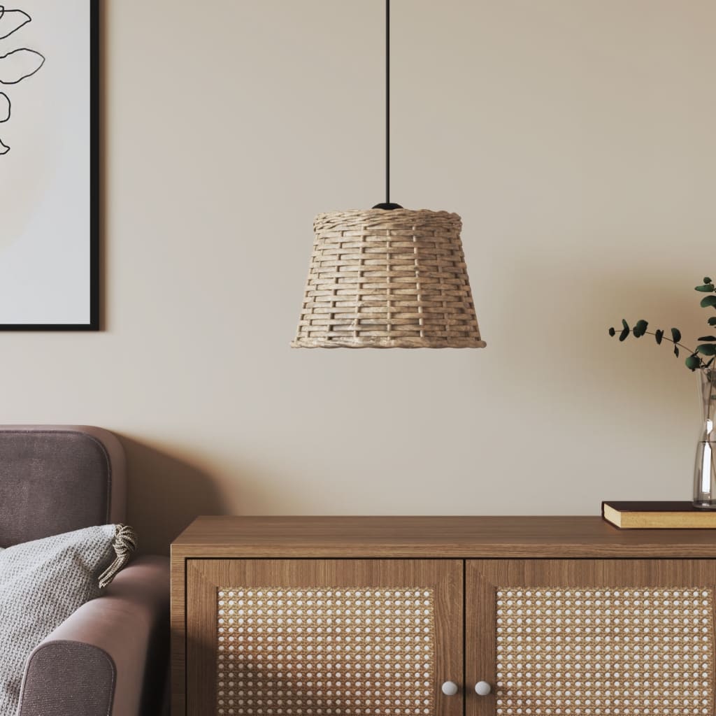 Ceiling Lamp Shade Brown Ã ̃25x17 cm Wicker