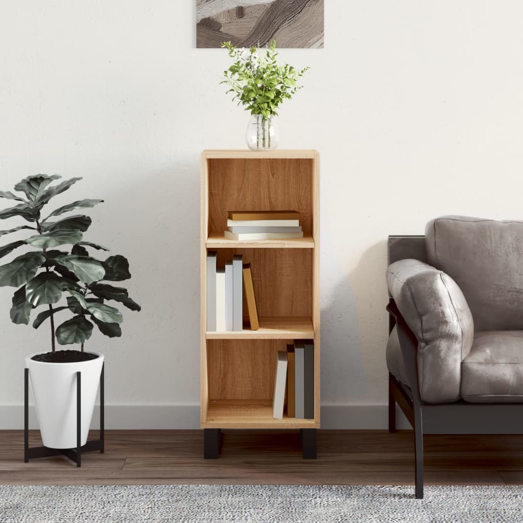 Sideboard Sonoma Oak 34.5x32.5x90 cm Engineered Wood