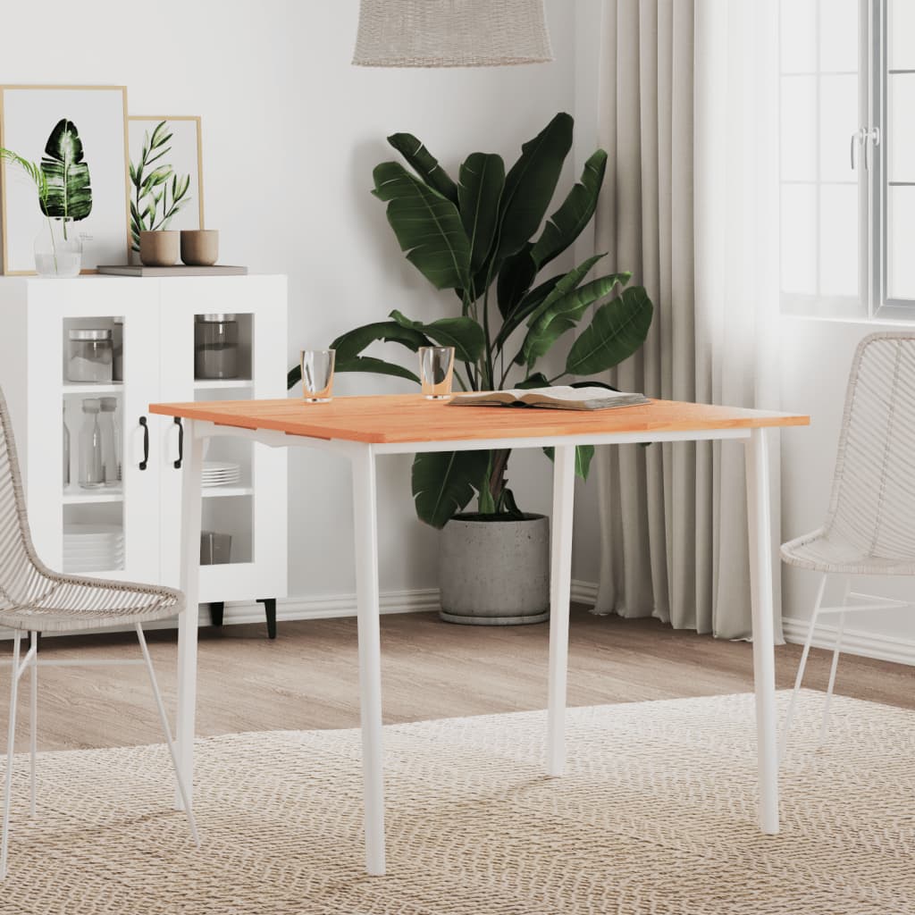 Table Top 80x80x1.5 cm Square Solid Wood Beech
