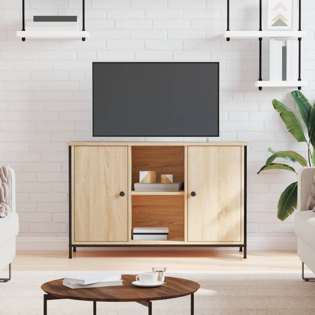 TV Cabinet Sonoma Oak 100x35x65cm Engineered Wood