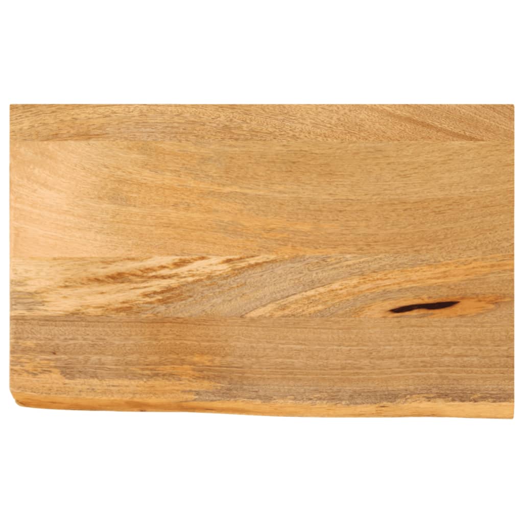 Table Top Live Edge 40x20x3.8 cm Solid Wood Mango