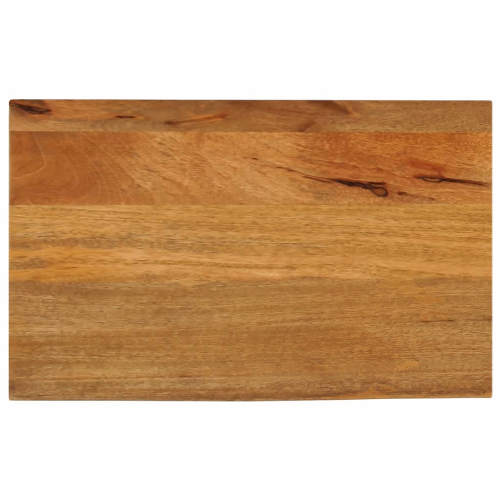 Table Top Live Edge 50x40x2.5 cm Solid Wood Mango