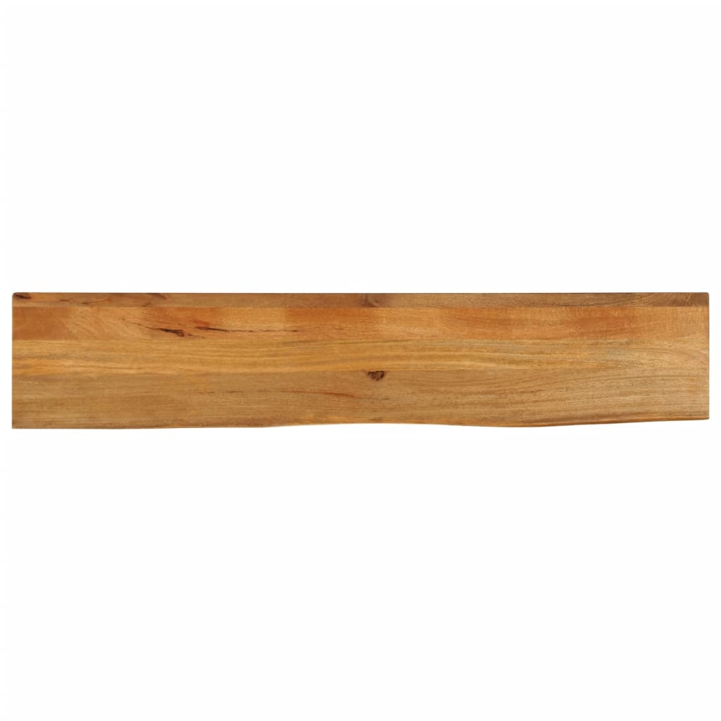Table Top Live Edge 180x20x3.8 cm Solid Wood Mango