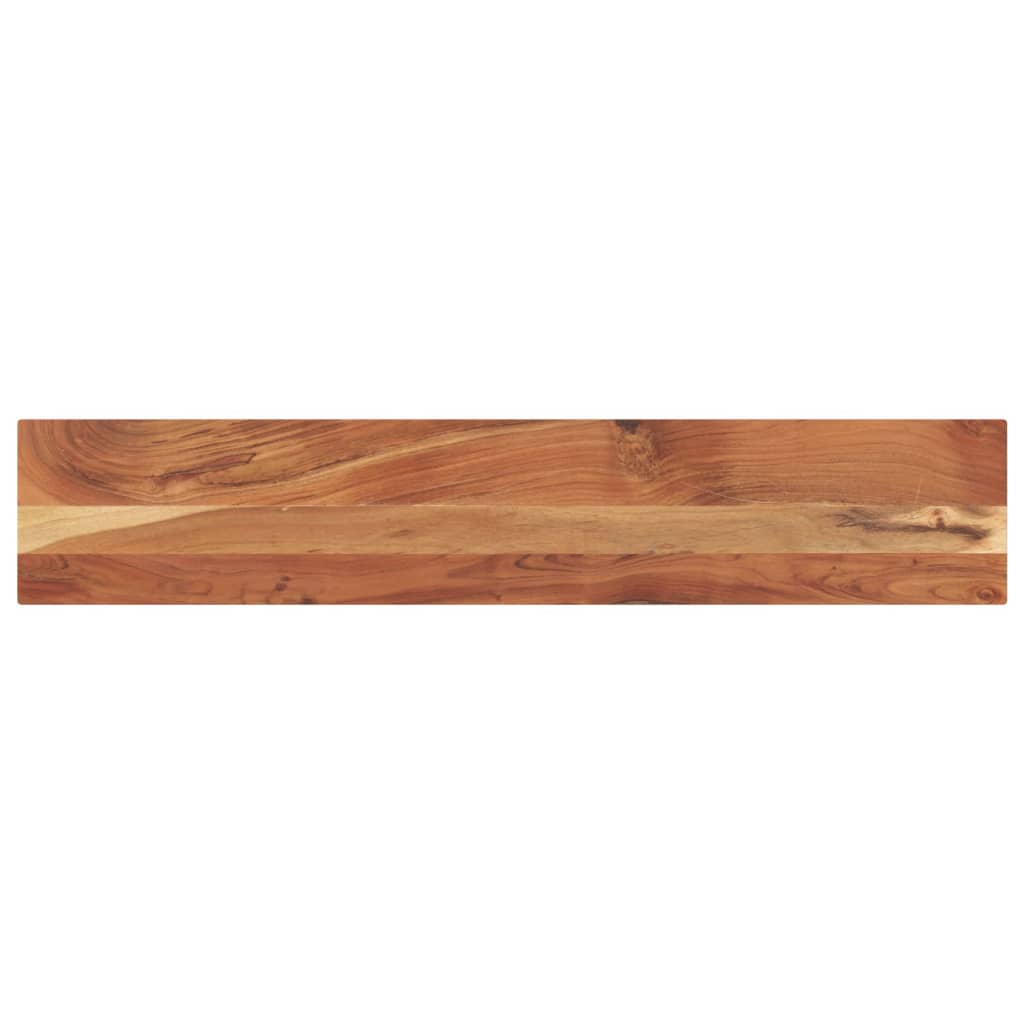 Table Top 160x20x3.8 cm Rectangular Solid Wood Acacia