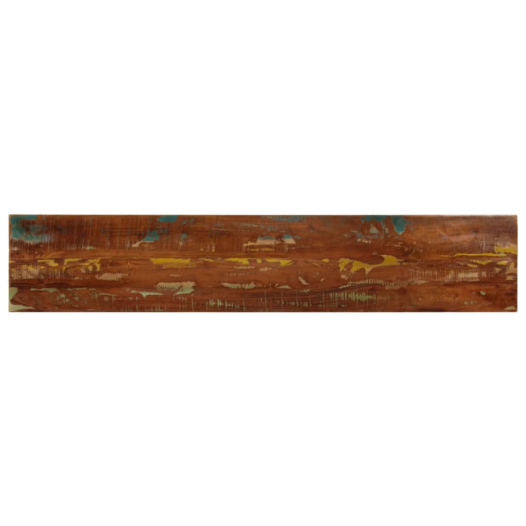 Table Top 180x40x2.5 cm Rectangular Solid Wood Reclaimed