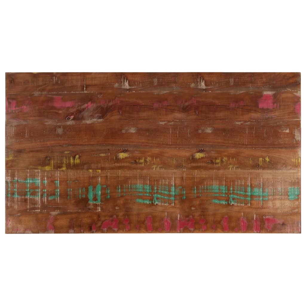 Table Top 100x50x2.5 cm Rectangular Solid Wood Reclaimed