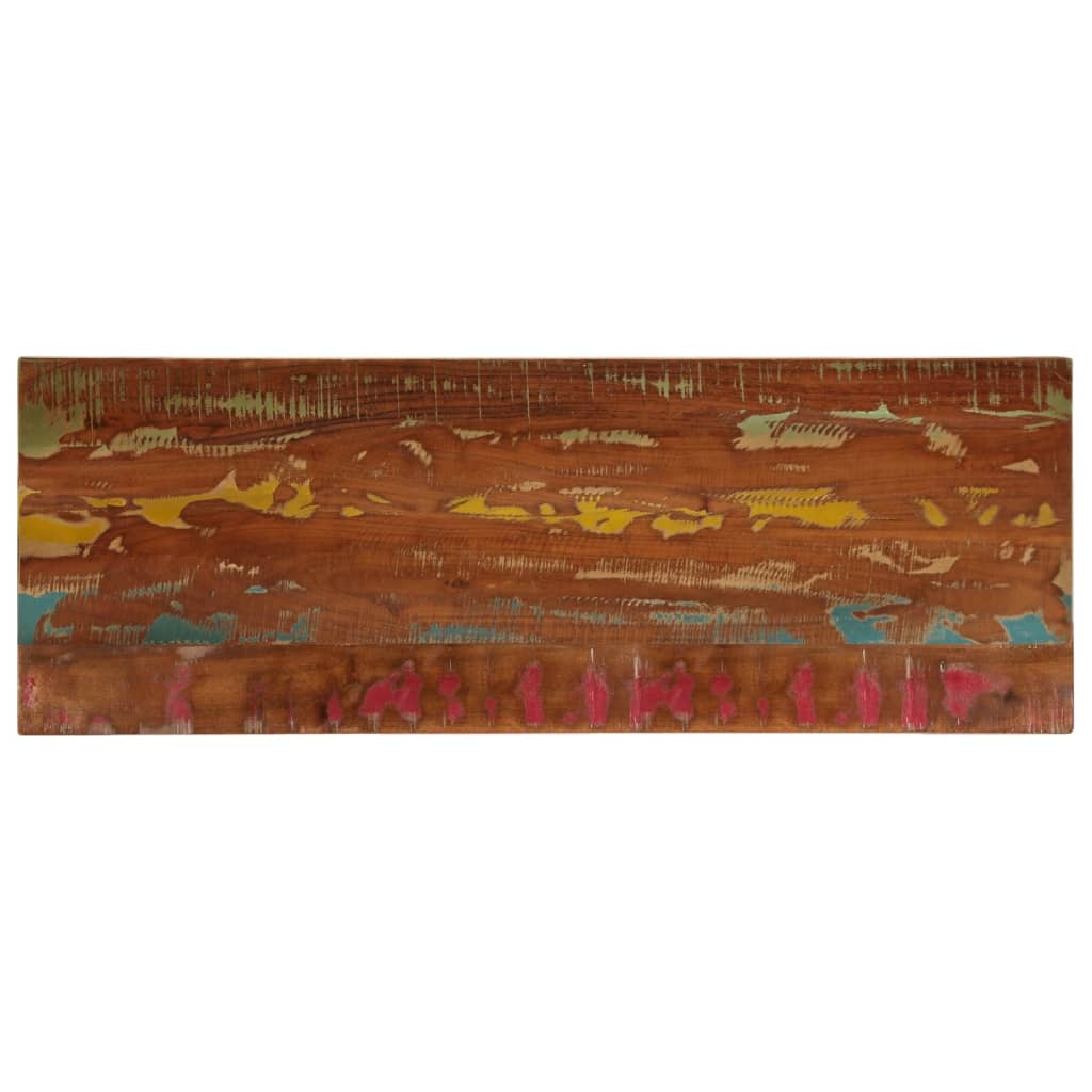 Table Top 140x50x2.5 cm Rectangular Solid Wood Reclaimed