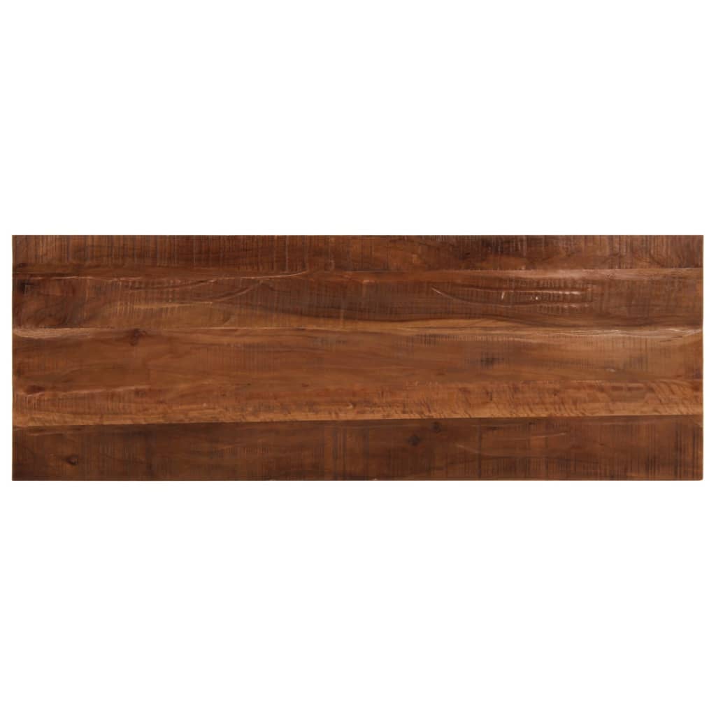 Table Top 140x50x2.5 cm Rectangular Solid Wood Reclaimed