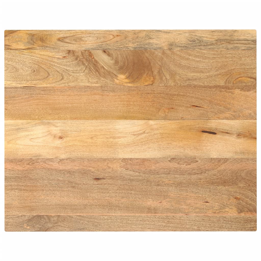 Table Top 90x80x3.8 cm Rectangular Solid Wood Mango