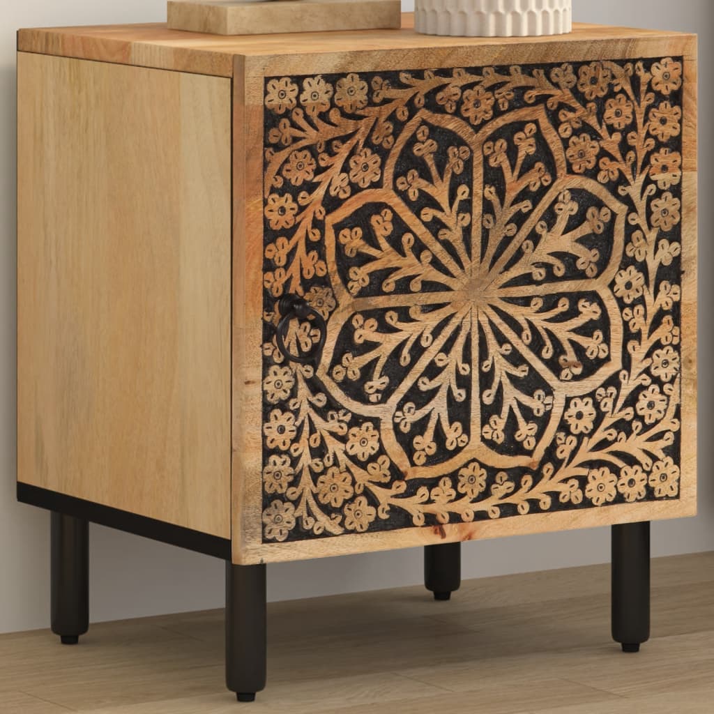 Bedside Table - SELKIRK Bea Nightstand Natural 40cm