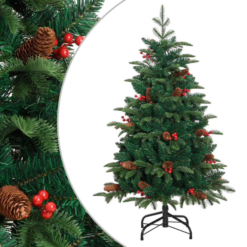 Fluer Hinged Tree 150cm with Cones and Berries