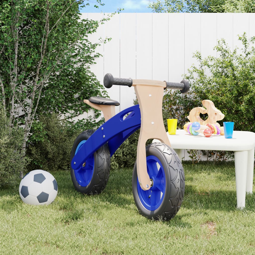 Balance Bike for Children with Air Tyres Blue