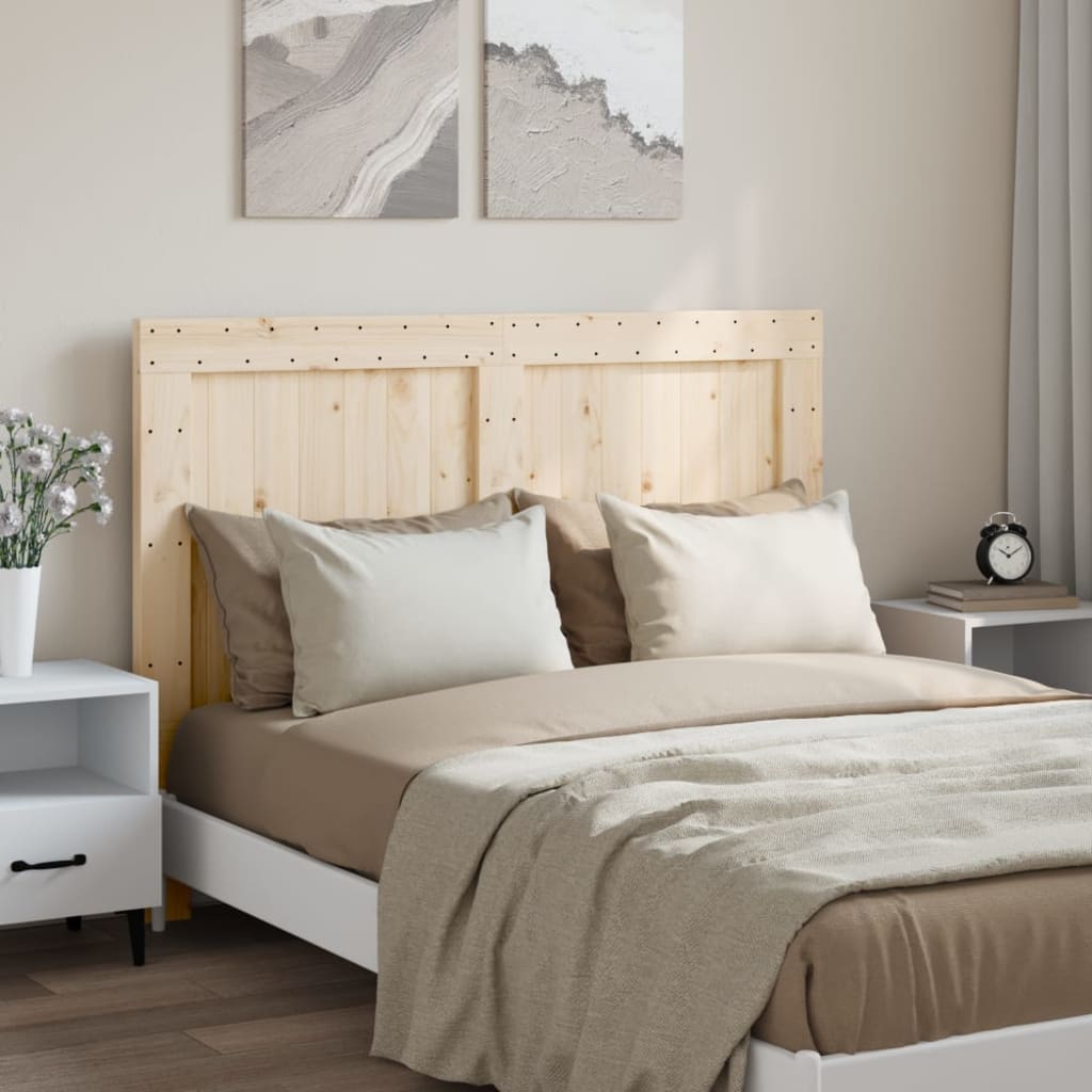 Headboard 140x104 cm Solid Wood Pine