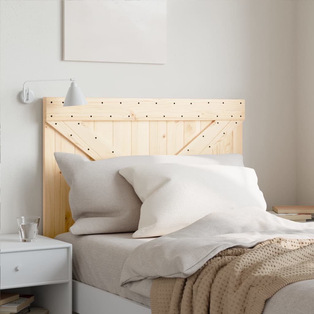 Headboard 100x104 cm Solid Wood Pine