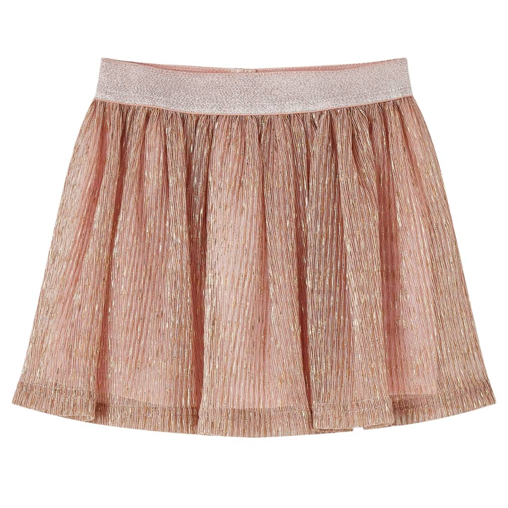 Kids' Skirt with Glitters Soft Pink 104