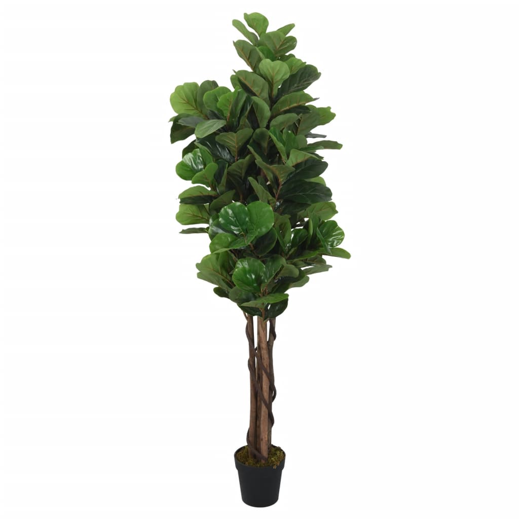 Artificial Fiddle Leaf Fig Tree 180 Leaves 150cm Green