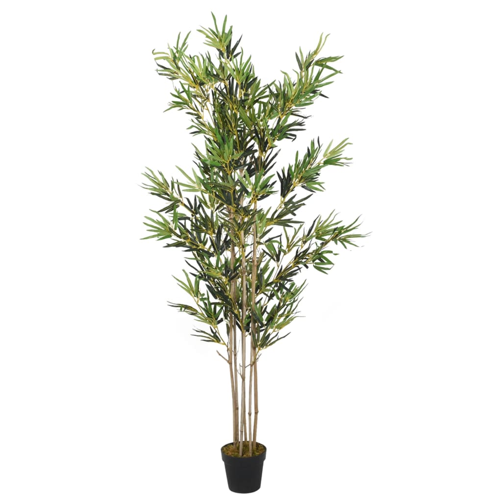 Artificial Bamboo Tree 1380 Leaves 200cm Green