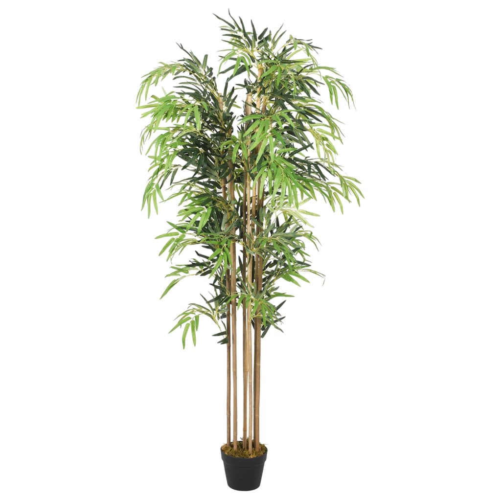 Artificial Bamboo Tree 730 Leaves 120cm Green