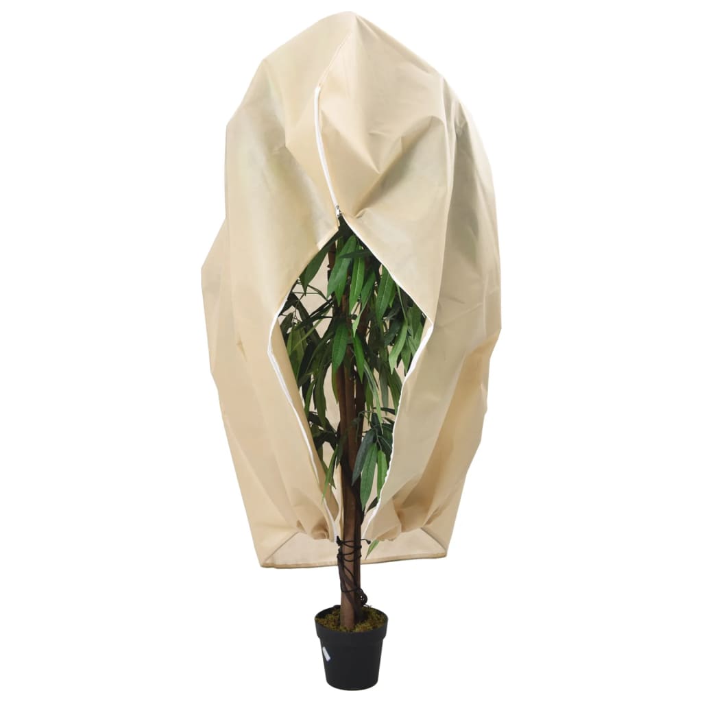 Plant Fleece Cover with Zip 70 g/m2 3.93x3.5 m