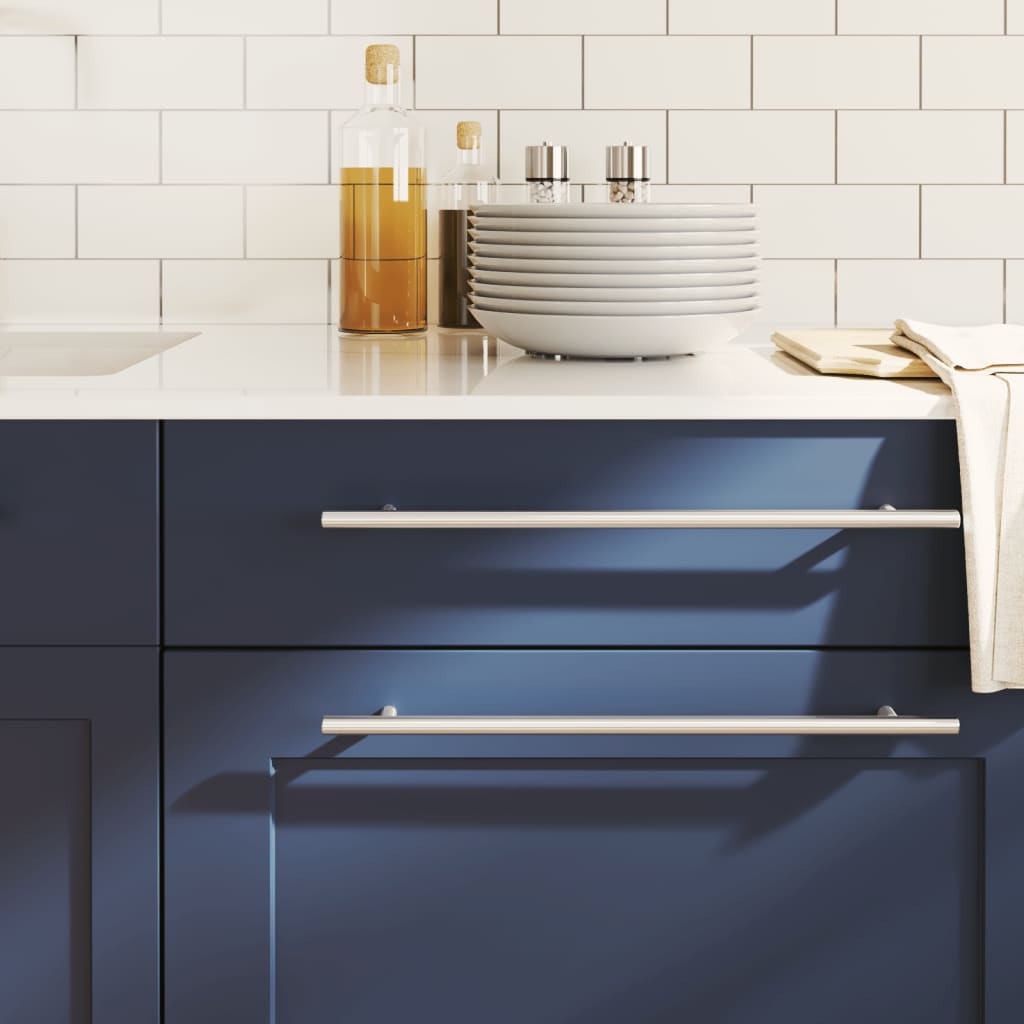 Cabinet Handles 5 Pcs Silver 320mm Stainless Steel
