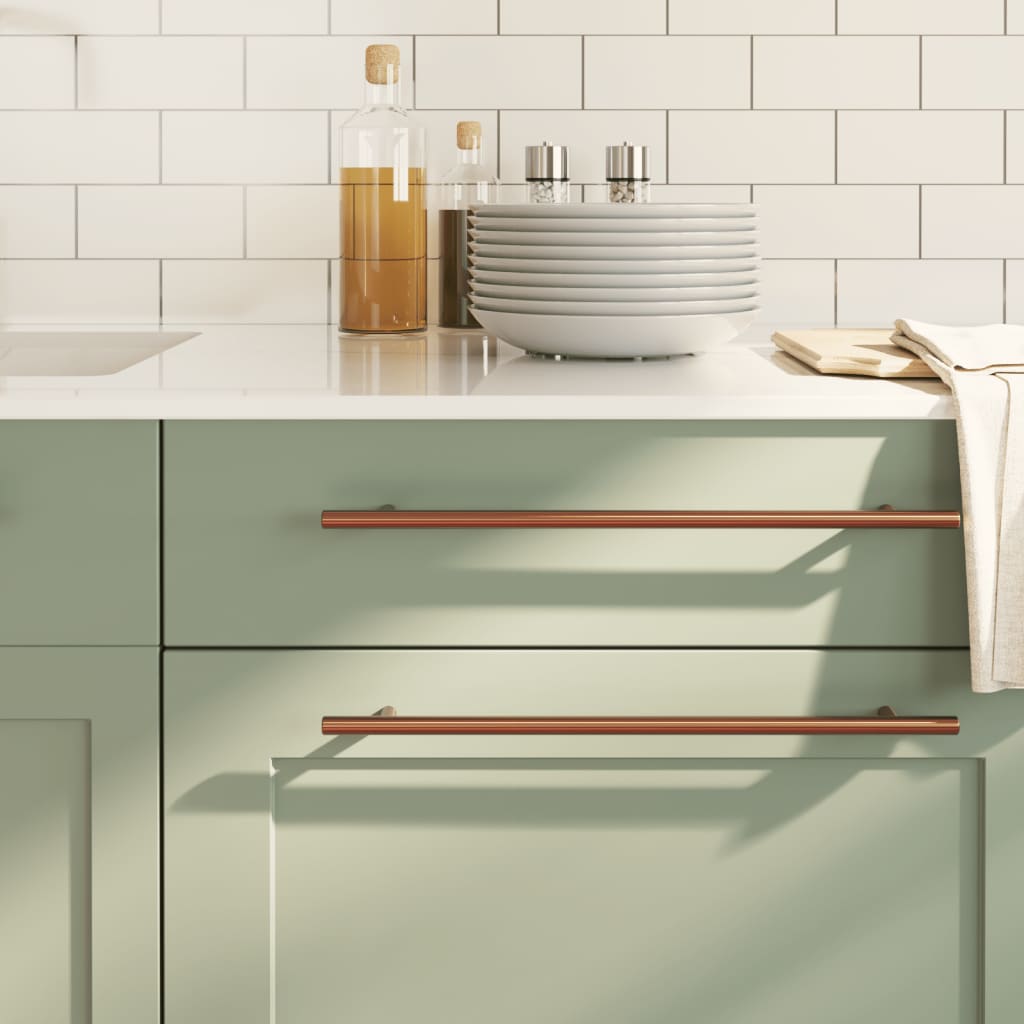 Cabinet Handles 5 Pcs Bronze 320mm Stainless Steel