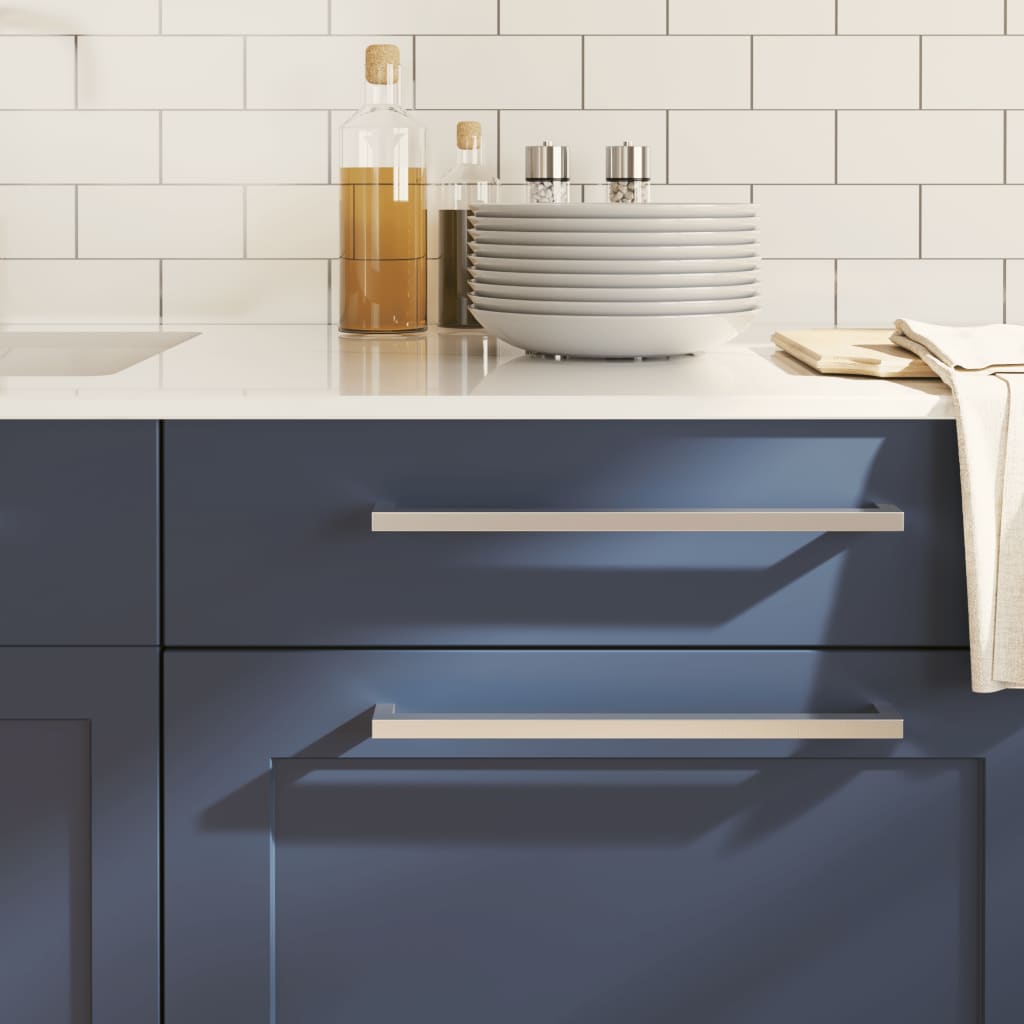 Cabinet Handles 5 Pcs Silver 320mm Stainless Steel