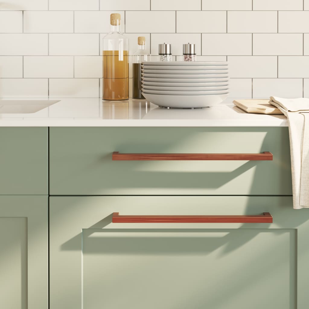 Cabinet Handles 5 Pcs Bronze 320mm Stainless Steel