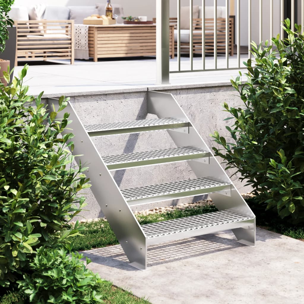 Grate Step 70x24x7 cm Galvanised Steel