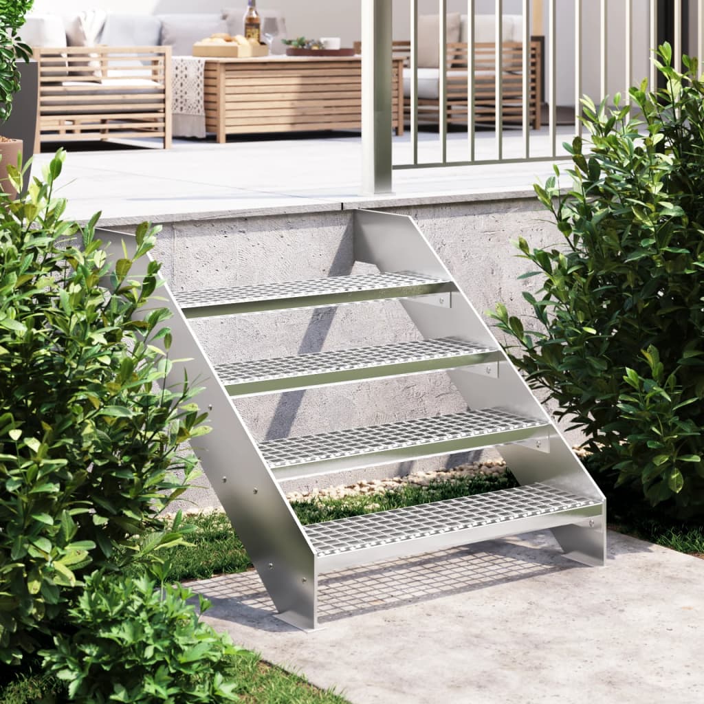 Grate Step 80x24x7 cm Galvanised Steel