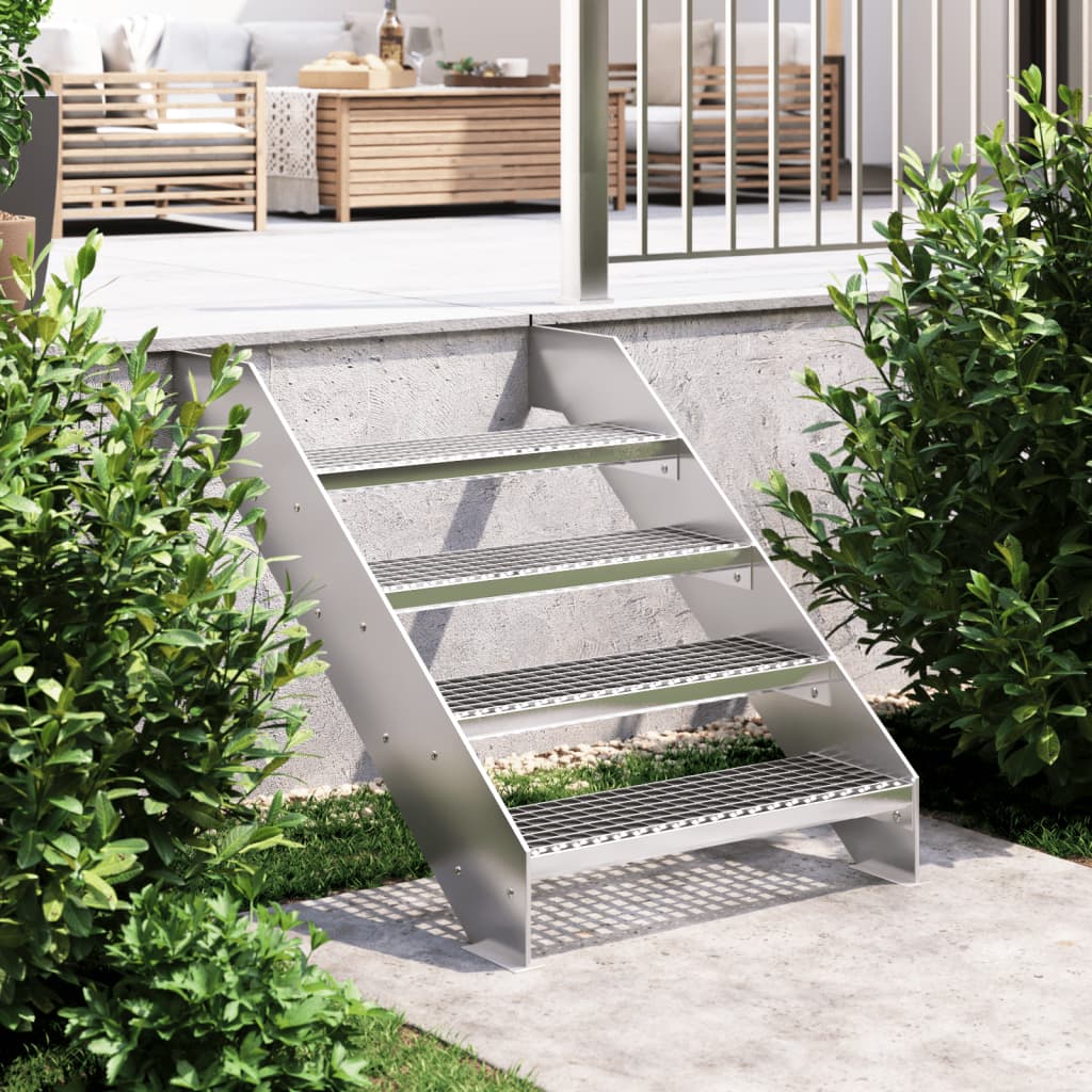 Grate Step 70x24x7 cm Galvanised Steel