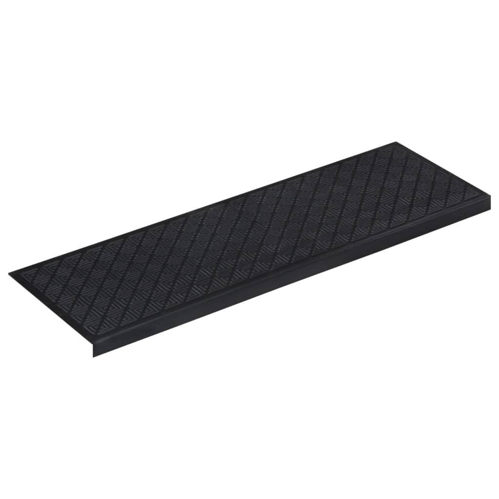 Stair Treads 5 Pcs 25x75cm Rubber