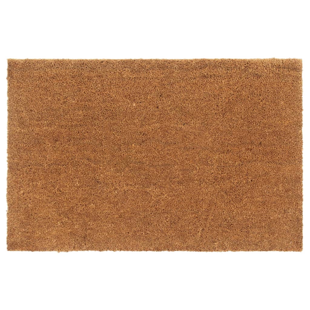 Door Mat Natural 65x100 cm Tufted Coir