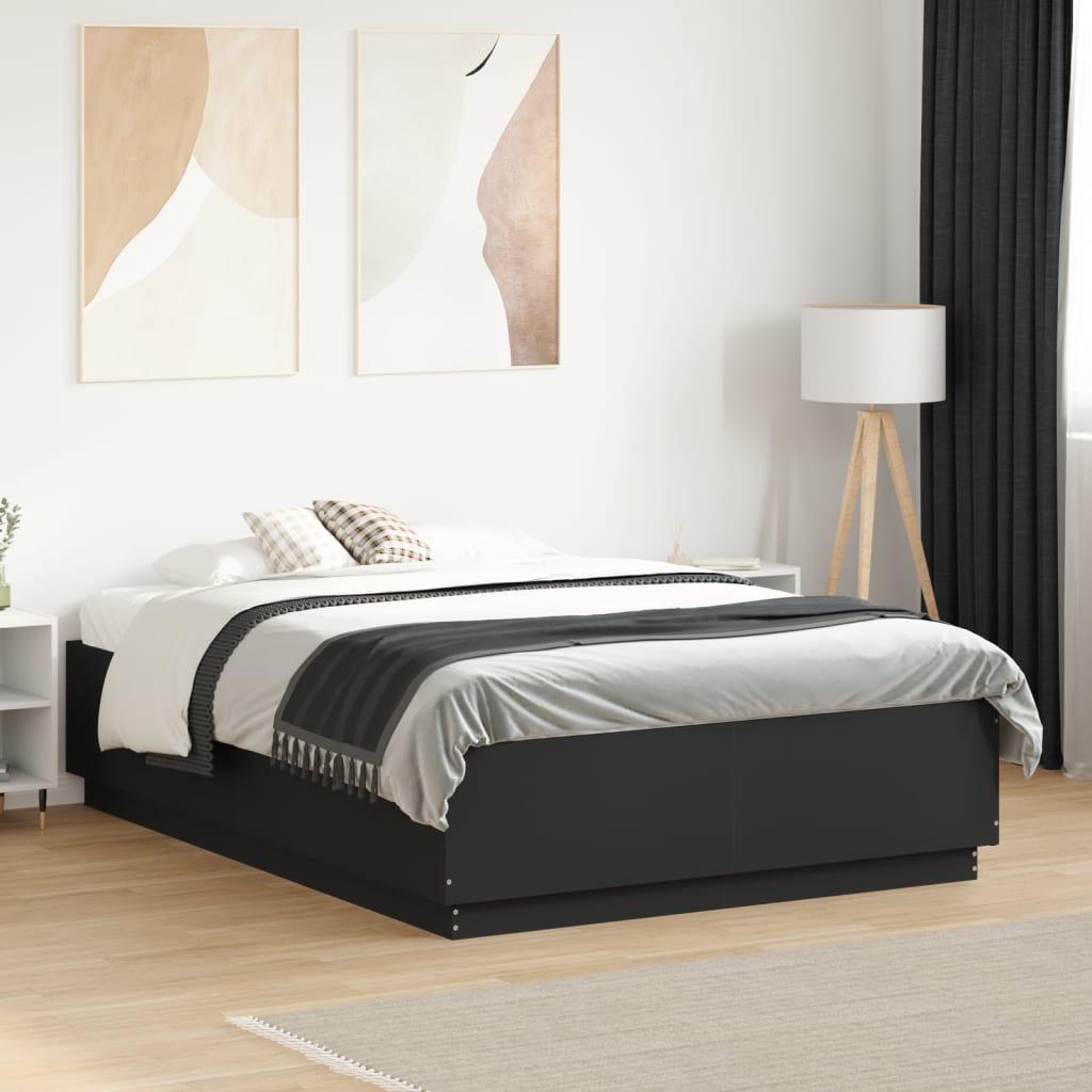 Bedframe Black 135x190cm Double