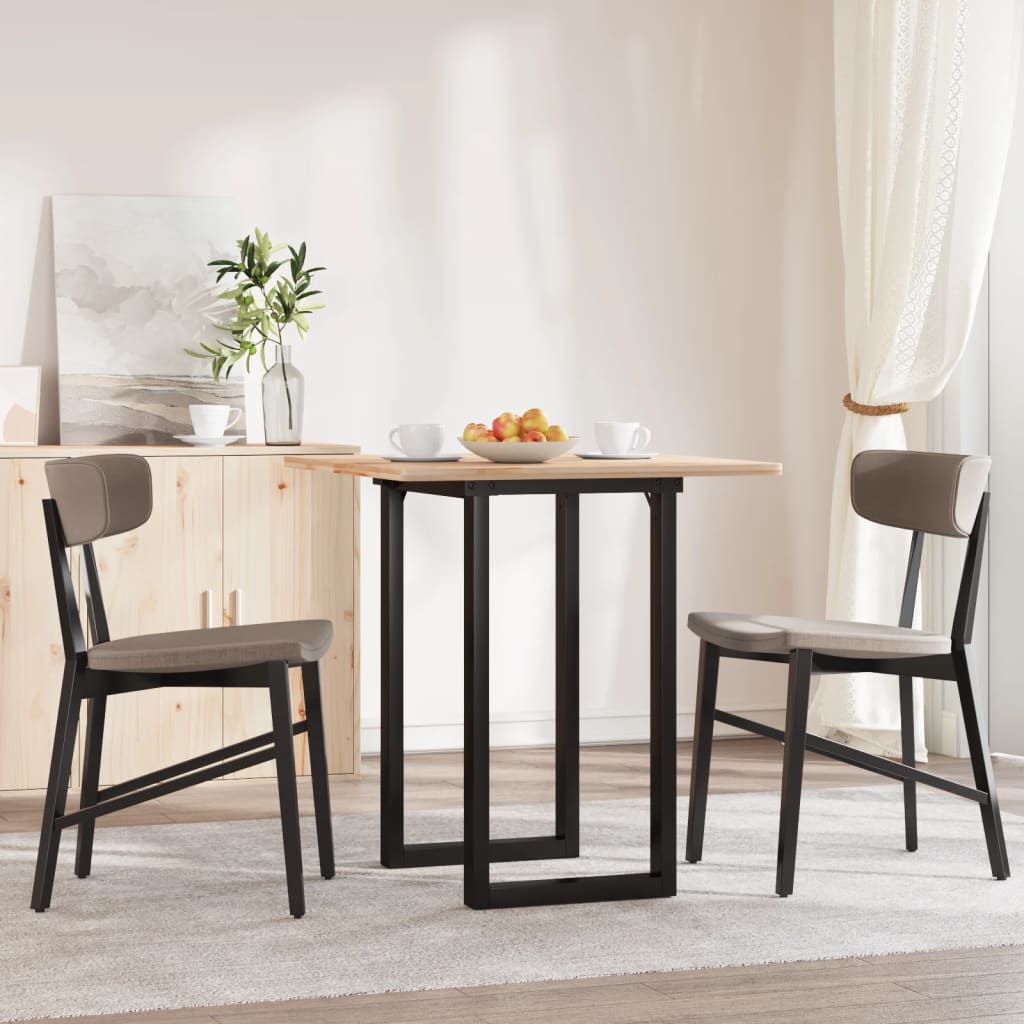 Dining Table Legs O-Frame 50x40x73 cm Steel