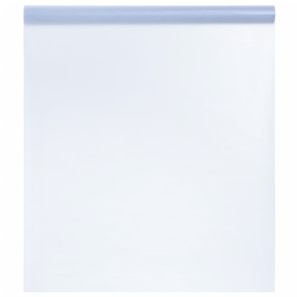Window Film Static Frosted Transparent Grey 45x2000 cm PVC