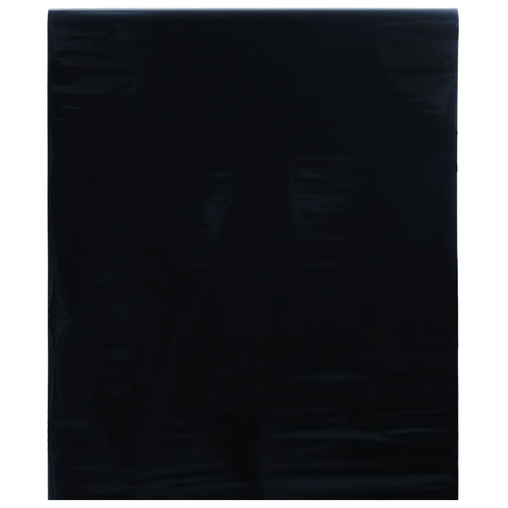 Window Film Static Frosted Black 60x1000 cm PVC