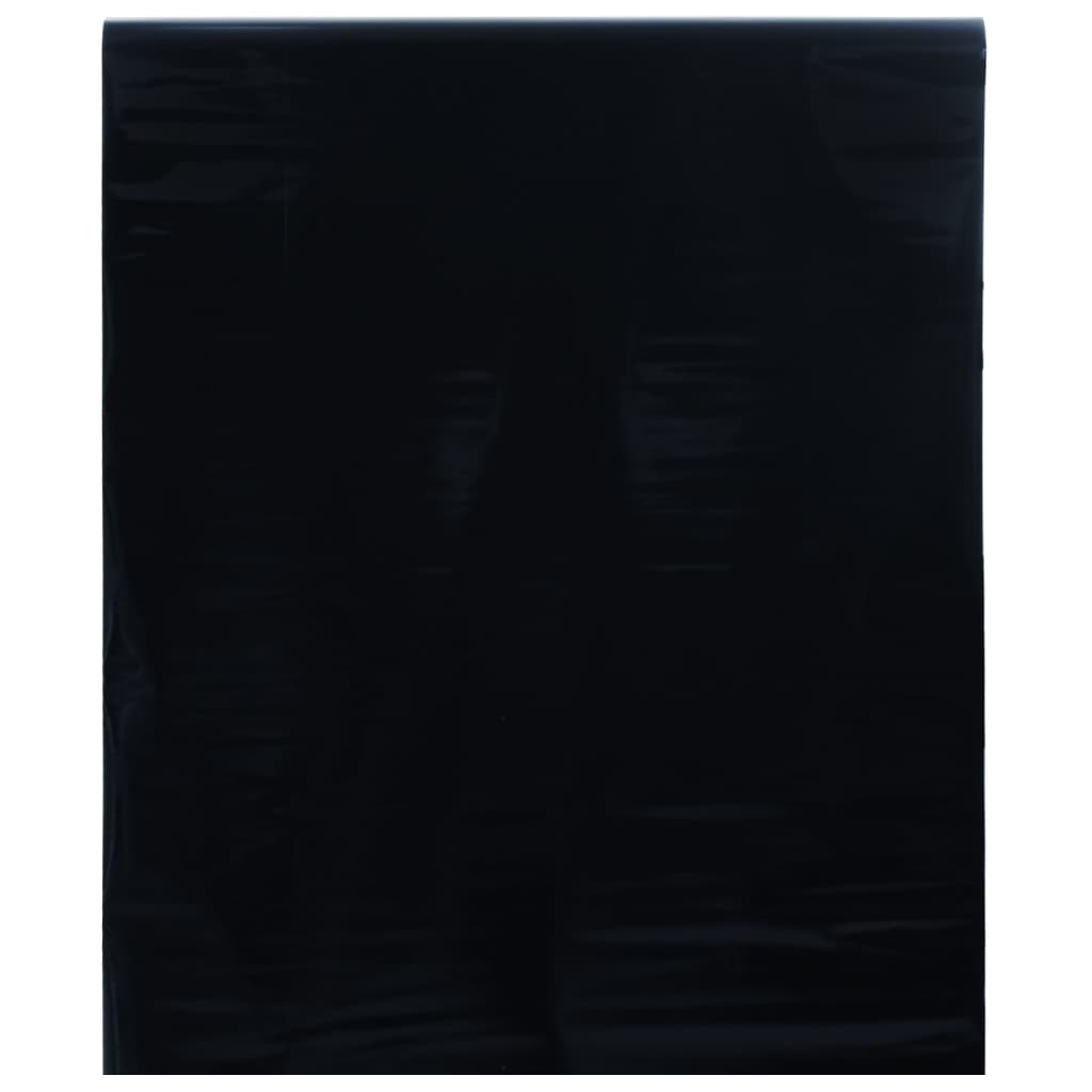 Window Film Static Frosted Black 90x2000 cm PVC