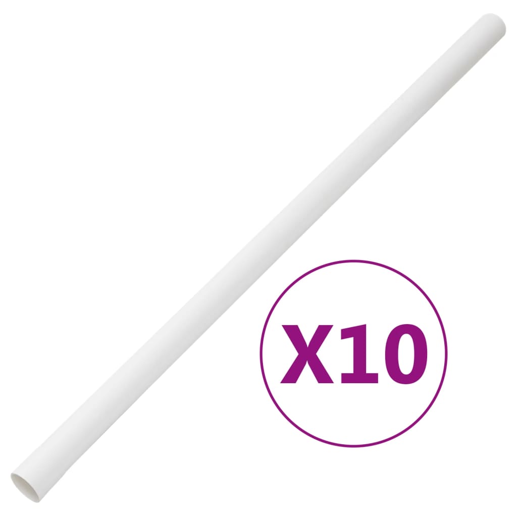 Cable Trunkings with Clips 30 mm 10 m PVC