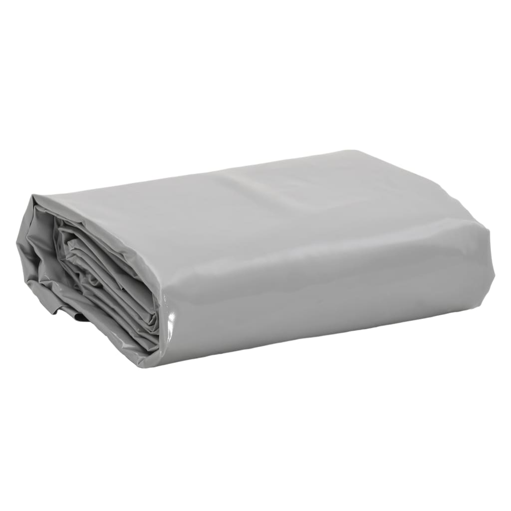 Tarpaulin Grey 5x5 m 600 g/m2