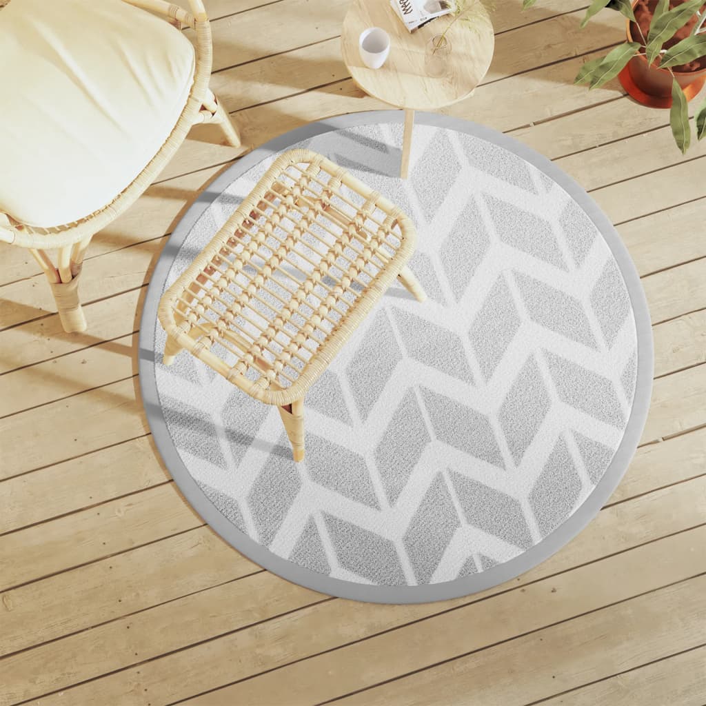 Outdoor Carpet ARAKIL Grey 120 cm PP