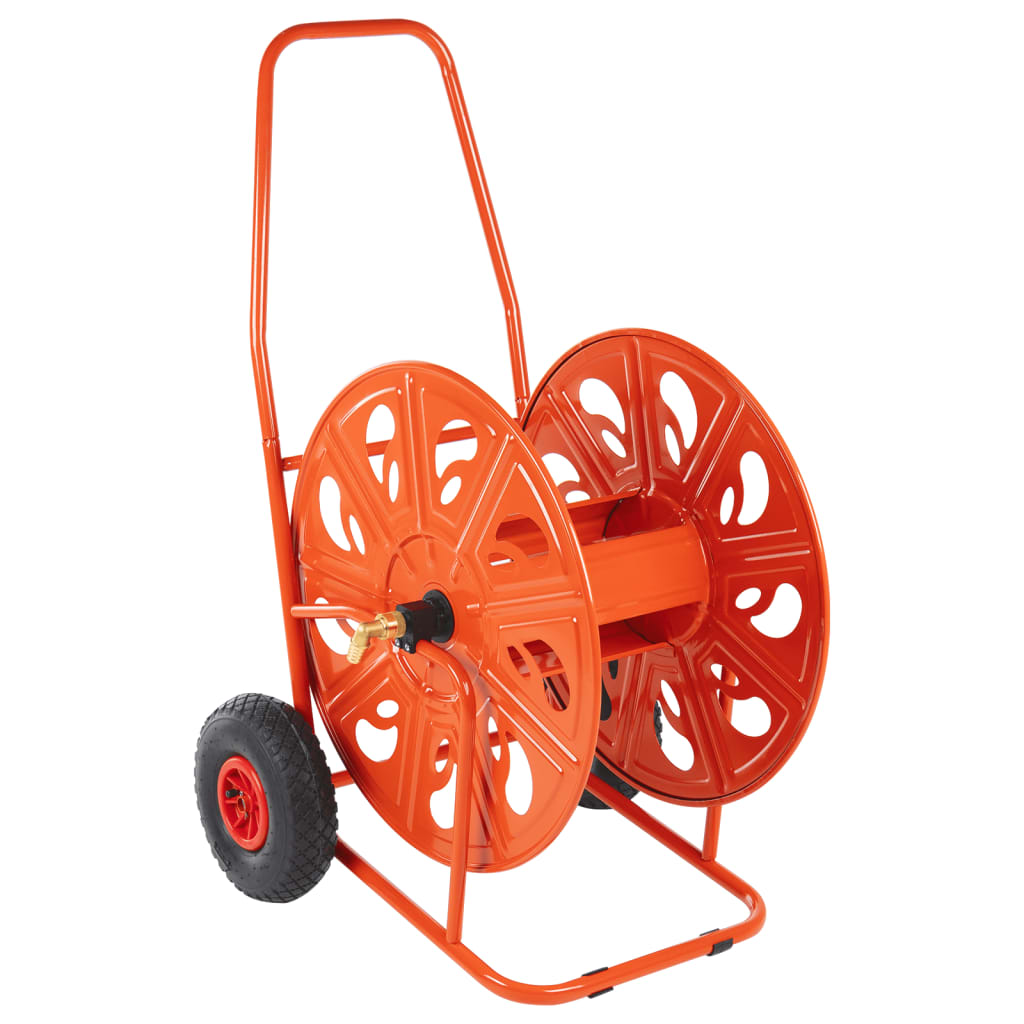 FAEBRO Hose Reel Cart for 140 m 3/4 Inch Hose Steel