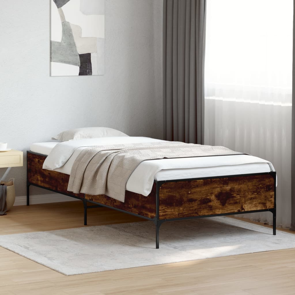 Bedframe Smoked Oak 90x200cm