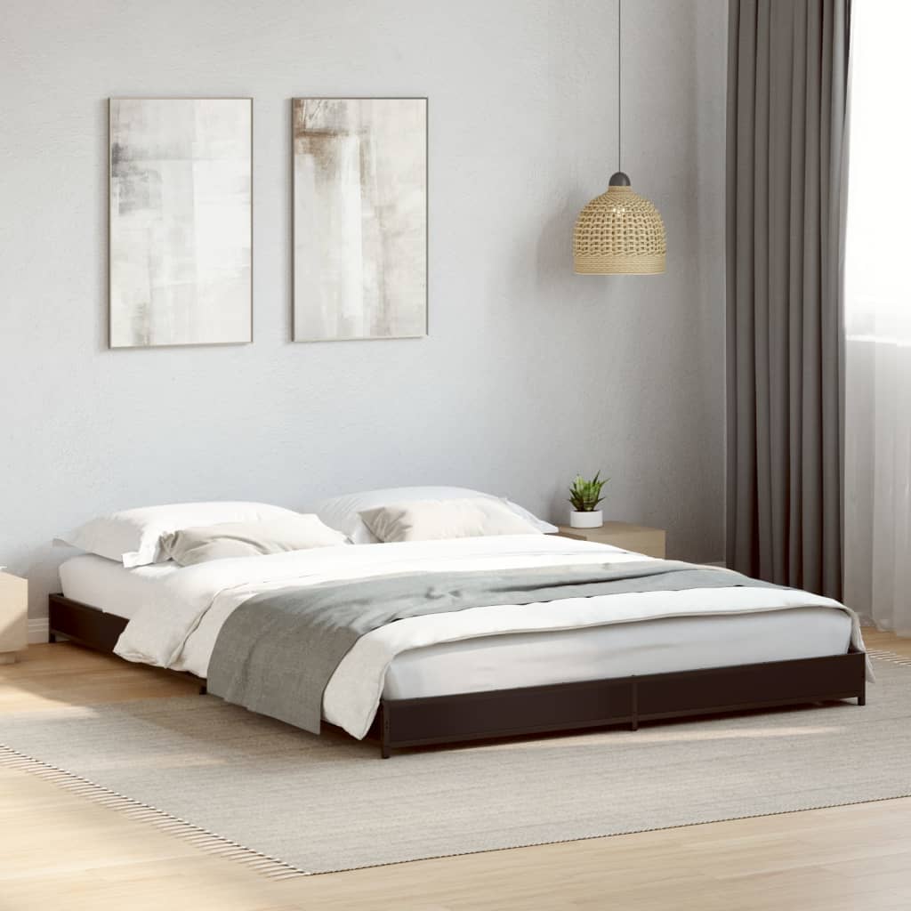 Bedframe Black 135x190cm Double